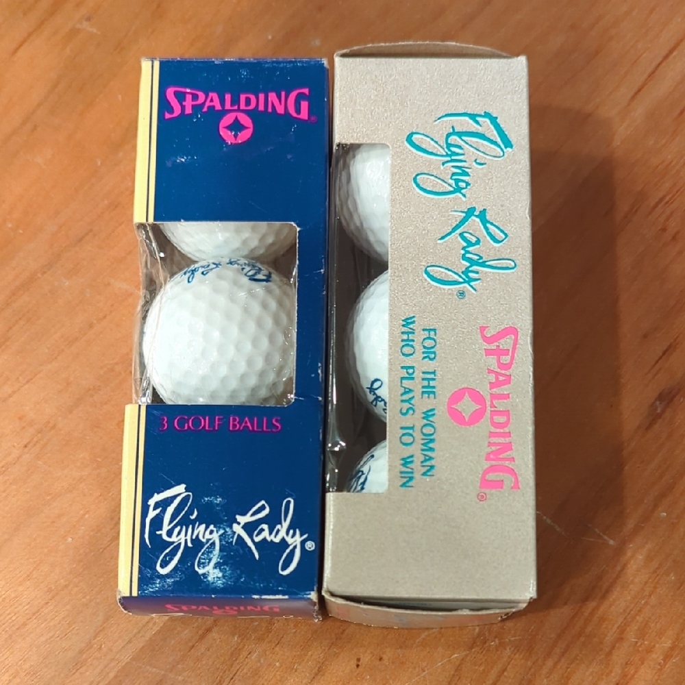 Bundle Of 1988 Spalding Flying Lady Golf Balls